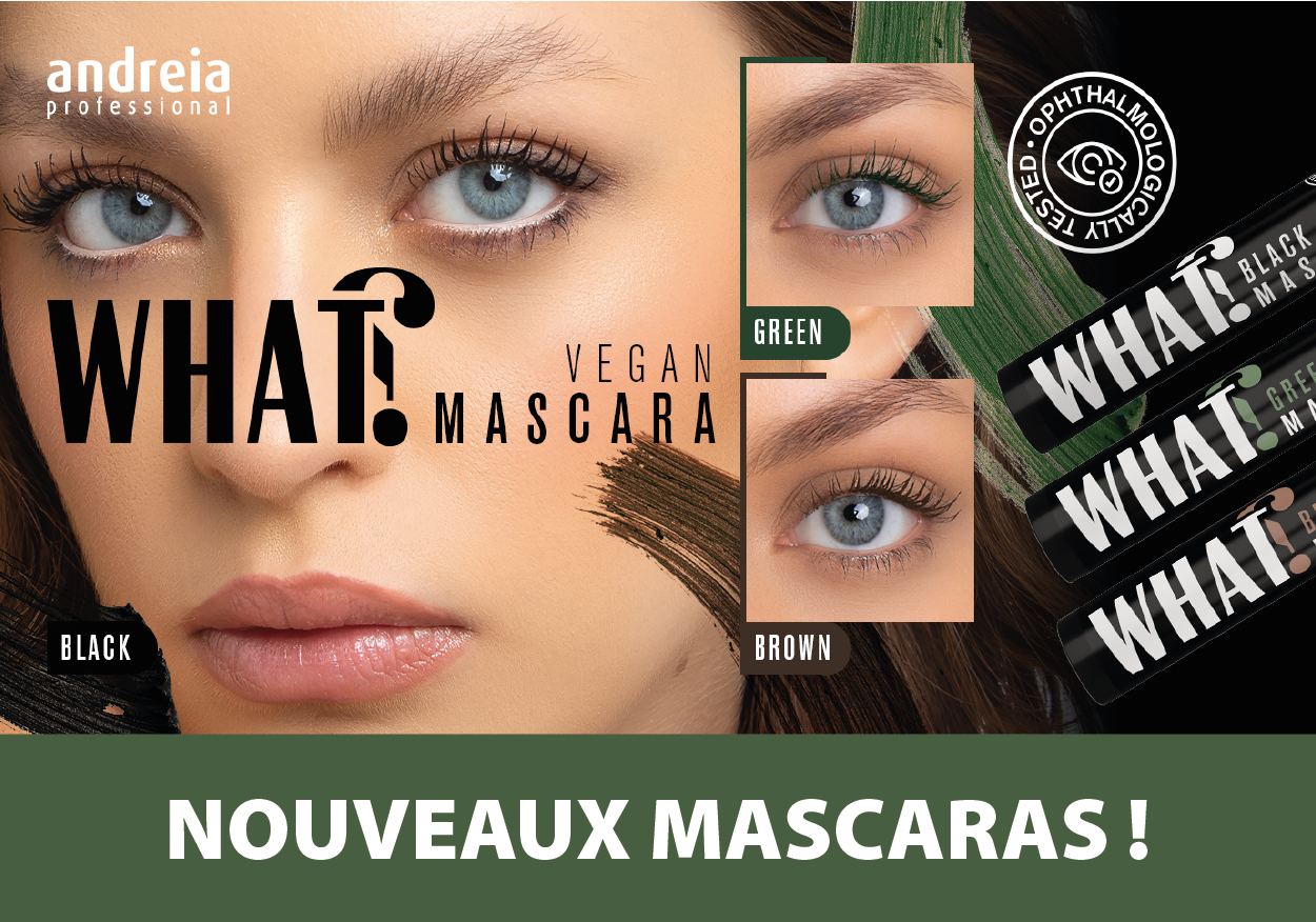 Découvrez les nouveaux mascaraS de chez Andreia